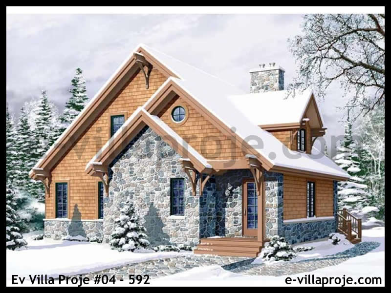 KCE-04.592 147 m² hafif çelik ev mimari görselleştirmesi