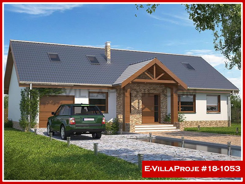 KCE-18.1053 147 m² hafif çelik ev mimari görselleştirmesi