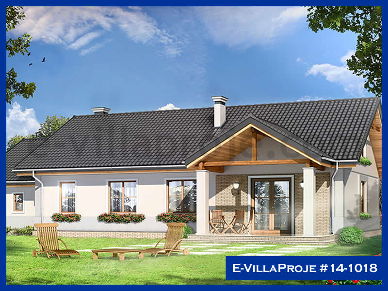 KCE-14.1018 148 m² hafif çelik ev mimari görselleştirmesi