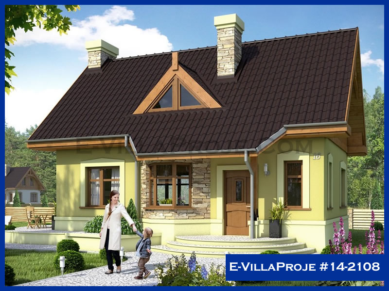 KCE-14.2108 149 m² hafif çelik ev mimari görselleştirmesi