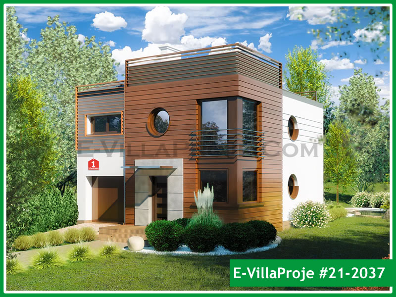 KCE-21.2037 150 m² hafif çelik ev mimari görselleştirmesi