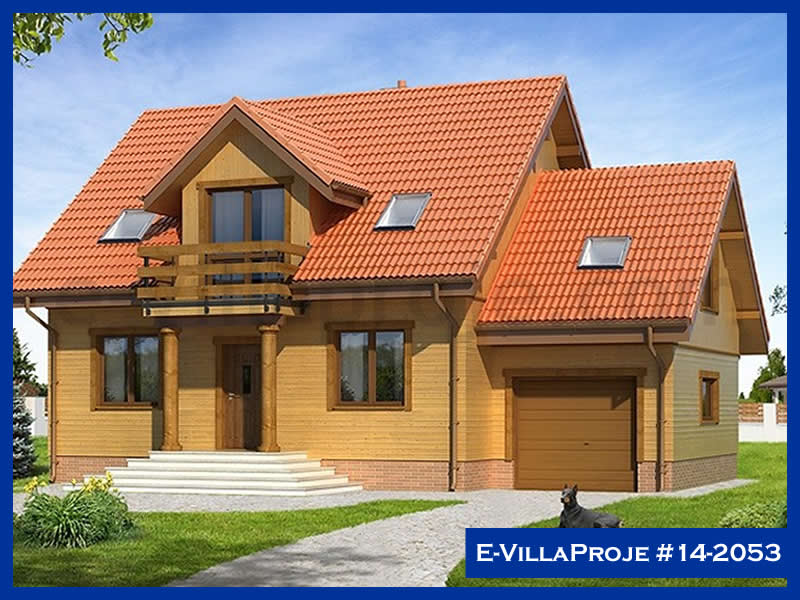 KCE-14.2053 152 m² hafif çelik ev mimari görselleştirmesi