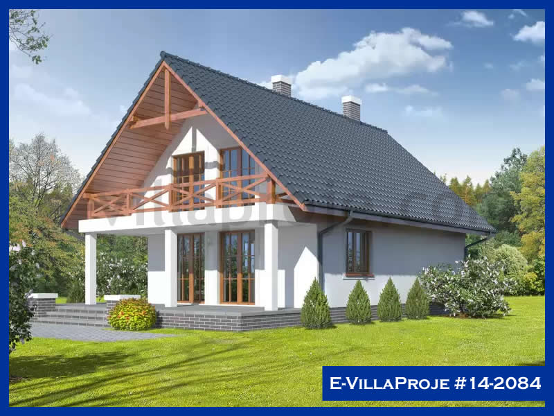 KCE-14.2084 152 m² hafif çelik ev mimari görselleştirmesi