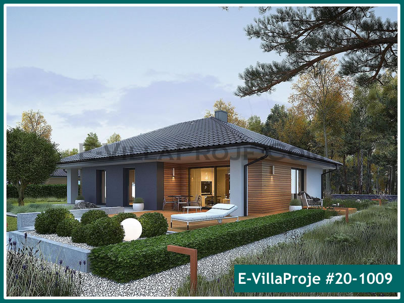 KCE-20.1009 152 m² hafif çelik ev mimari görselleştirmesi