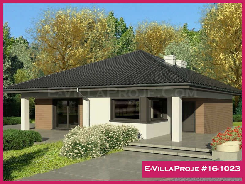 KCE-16.1023 154 m² hafif çelik ev mimari görselleştirmesi