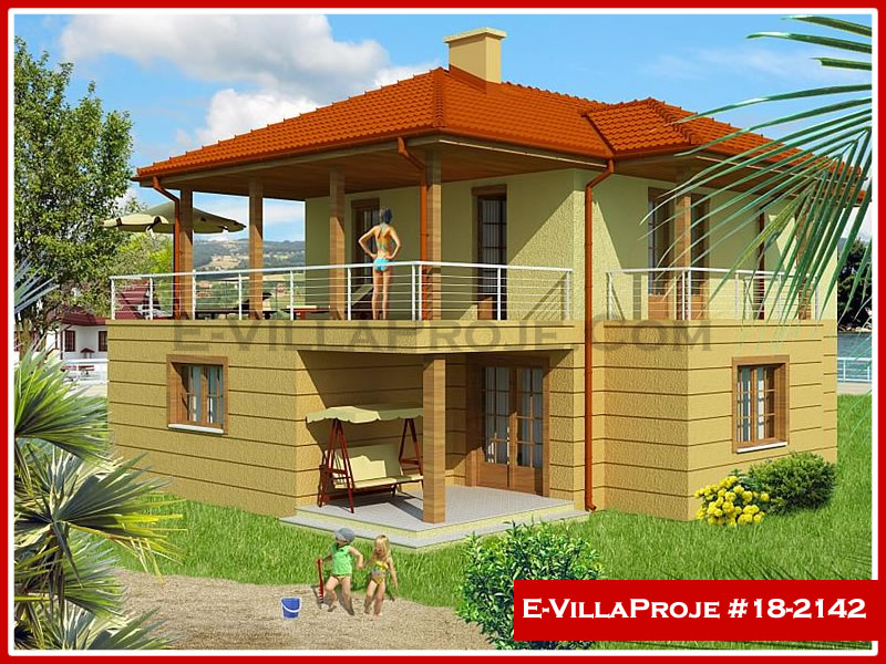 KCE-18.2142 156 m² hafif çelik ev mimari görselleştirmesi