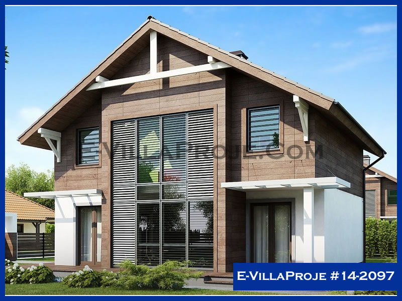 KCE-8646 158 m² hafif çelik ev mimari görselleştirmesi