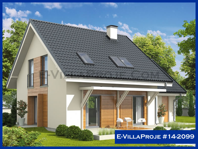 KCE-8688 158 m² hafif çelik ev mimari görselleştirmesi