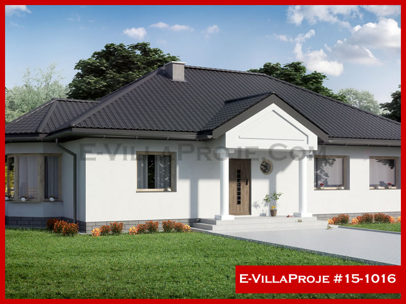 KCE-15.1016 158 m² hafif çelik ev mimari görselleştirmesi