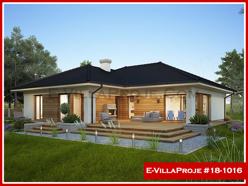 KCE-18.1016 158 m² hafif çelik ev mimari görselleştirmesi