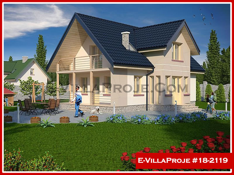 KCE-18.2119 160 m² hafif çelik ev mimari görselleştirmesi