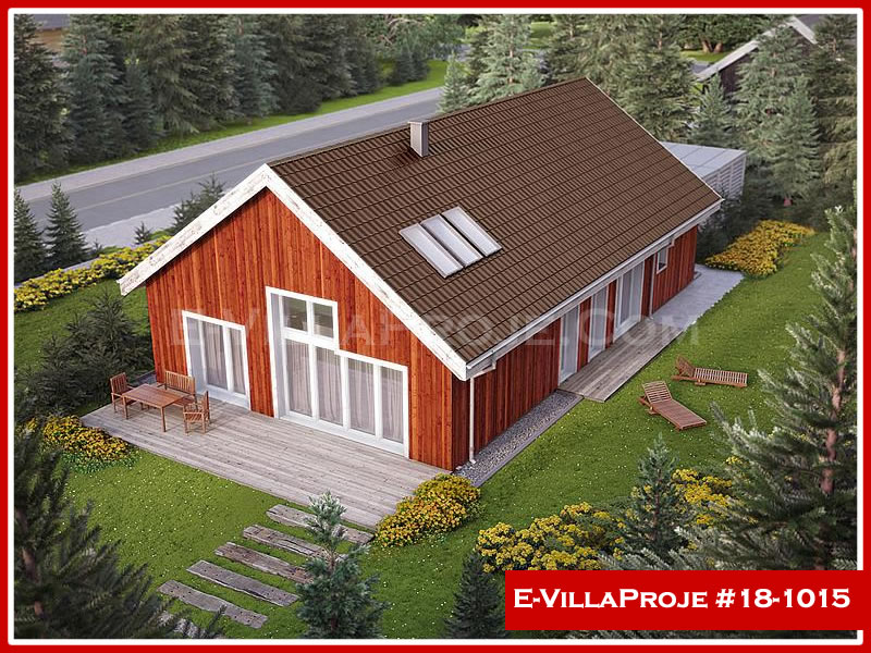 KCE-18.1015 161 m² hafif çelik ev mimari görselleştirmesi