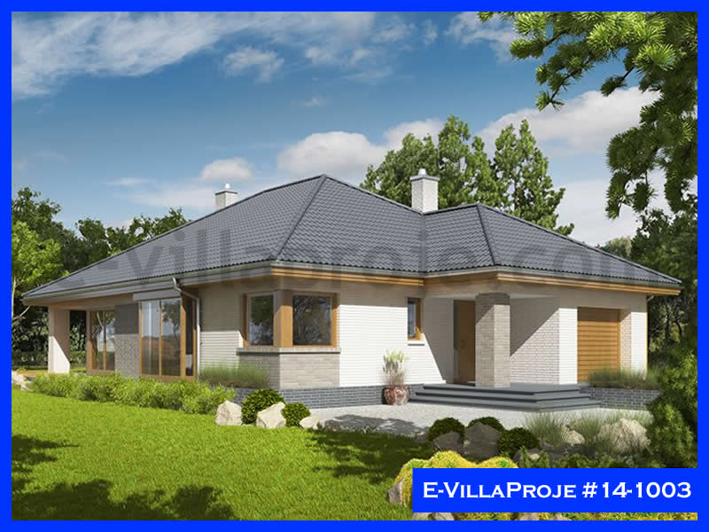 KCE-5894 161 m² hafif çelik ev mimari görselleştirmesi