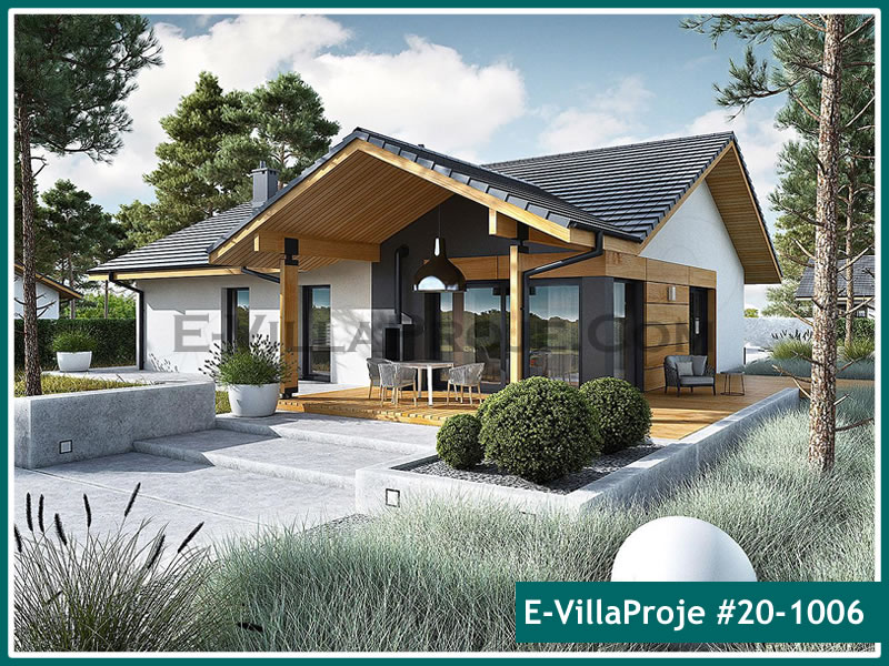 KCE-20.1006 162 m² hafif çelik ev mimari görselleştirmesi