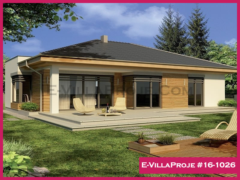 KCE-16.1026 162 m² hafif çelik ev mimari görselleştirmesi