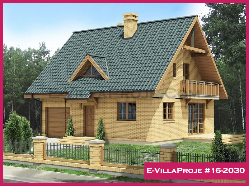 KCE-16.2030 163 m² hafif çelik ev mimari görselleştirmesi
