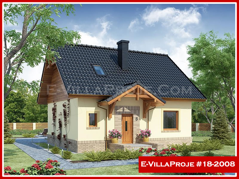 KCE-18.2008 164 m² hafif çelik ev mimari görselleştirmesi