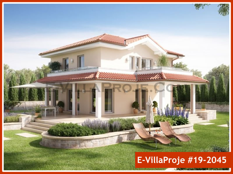 KCE-20692 164 m² hafif çelik ev mimari görselleştirmesi