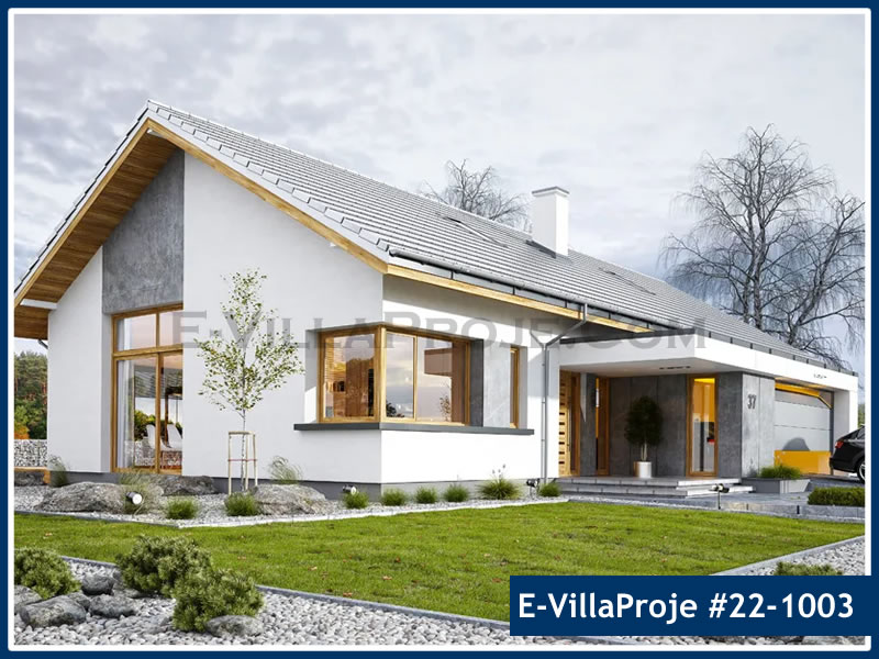 KCE-22.1003 164 m² hafif çelik ev mimari görselleştirmesi