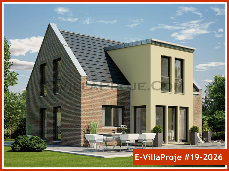 KCE-19.2026 165 m² hafif çelik ev mimari görselleştirmesi