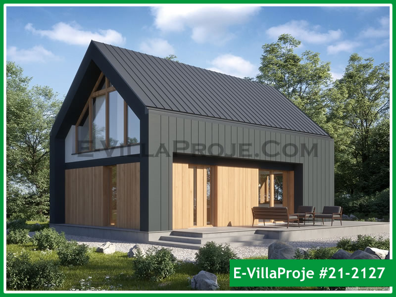 KCE-21.2127 165 m² hafif çelik ev mimari görselleştirmesi