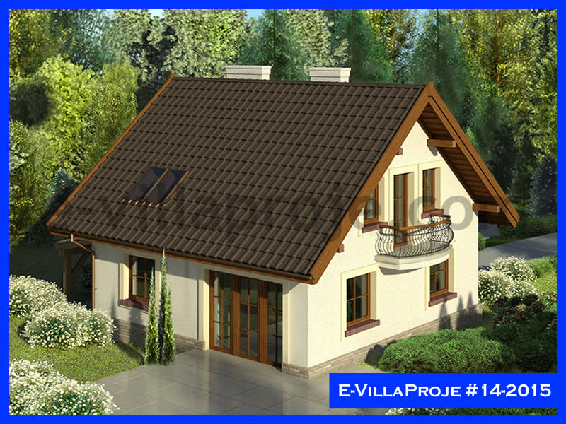 KCE-6090 165 m² hafif çelik ev mimari görselleştirmesi