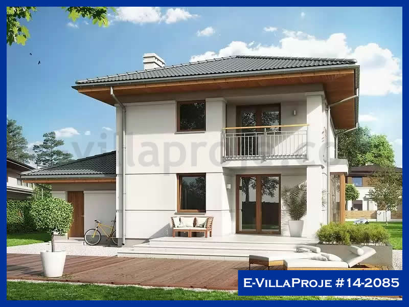 KCE-14.2085 166 m² hafif çelik ev mimari görselleştirmesi