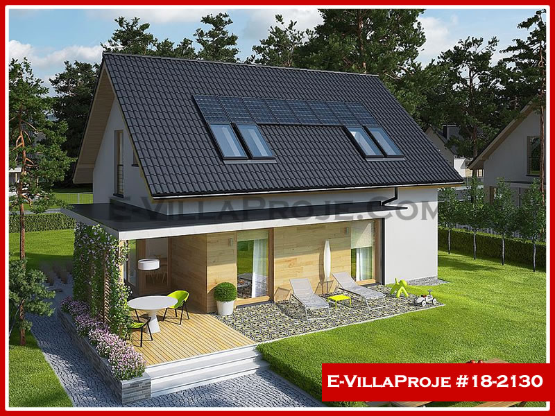 KCE-18.2130 167 m² hafif çelik ev mimari görselleştirmesi