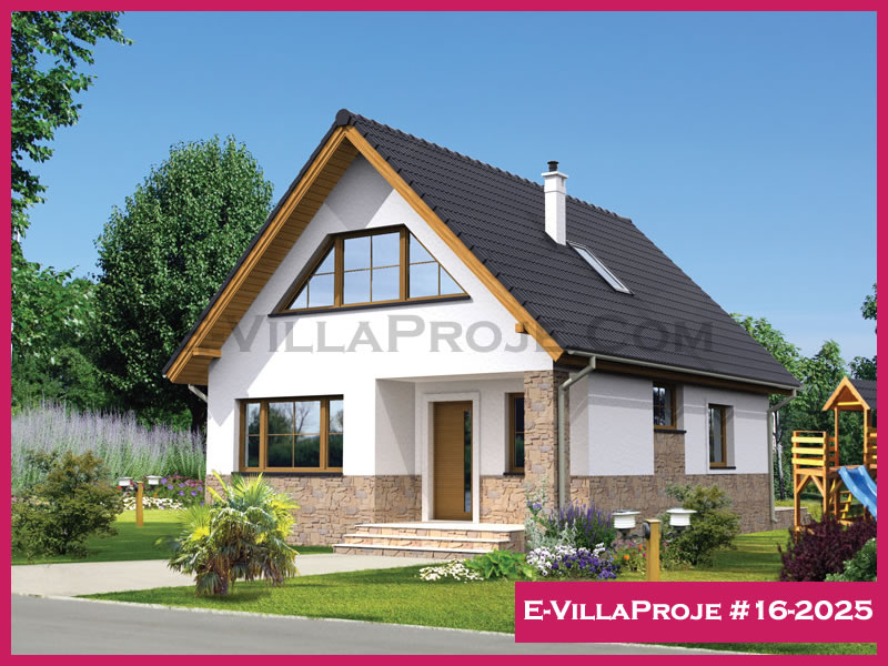 KCE-16.2025 167 m² hafif çelik ev mimari görselleştirmesi