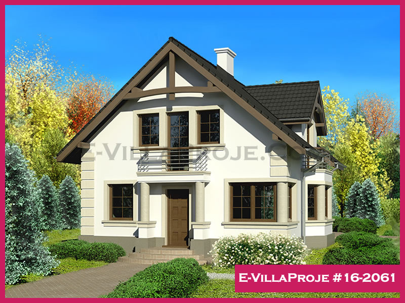 KCE-16.2061 170 m² hafif çelik ev mimari görselleştirmesi