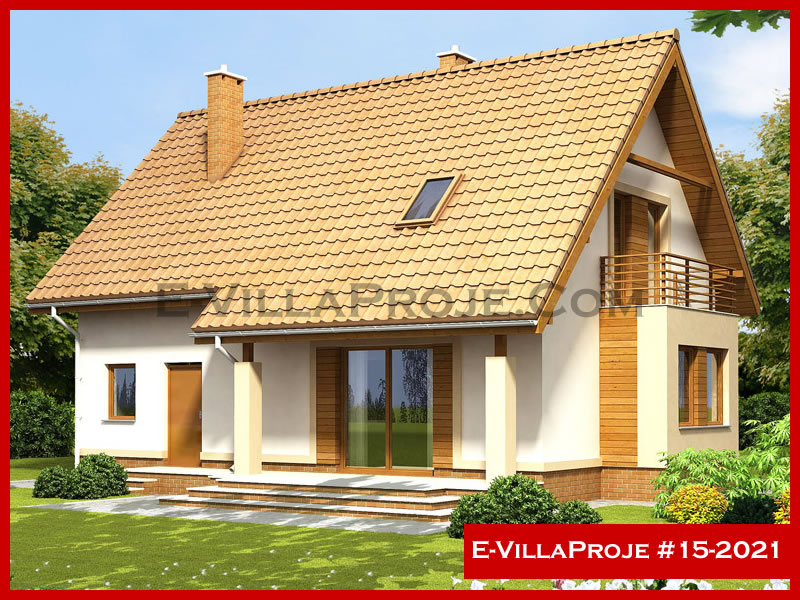 KCE-15.2021 172 m² hafif çelik ev mimari görselleştirmesi