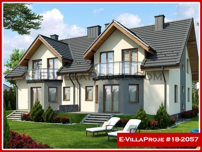 KCE-18.2057 172 m² hafif çelik ev mimari görselleştirmesi