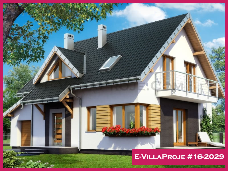 KCE-16.2029 174 m² hafif çelik ev mimari görselleştirmesi