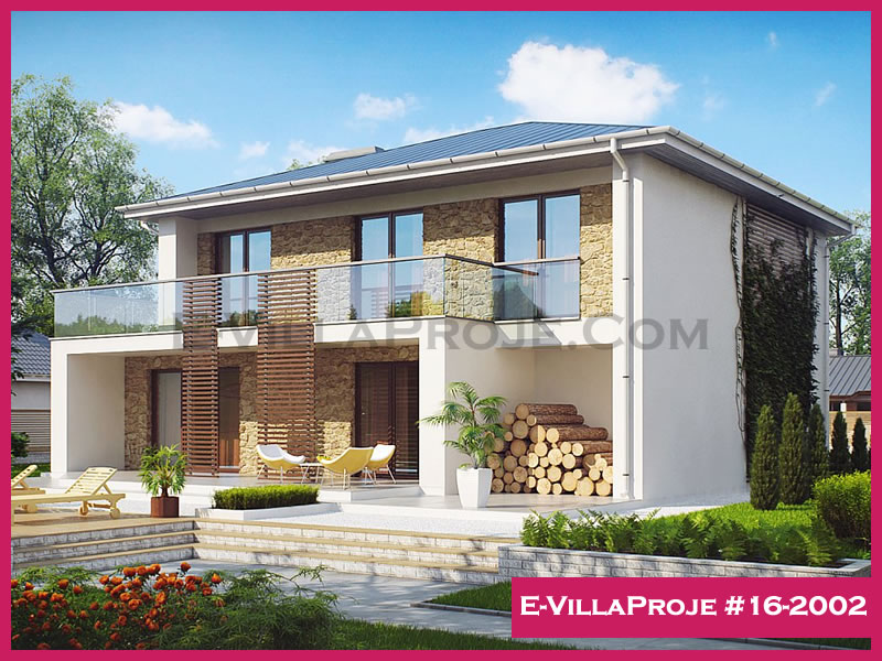 KCE-16.2002 175 m² hafif çelik ev mimari görselleştirmesi