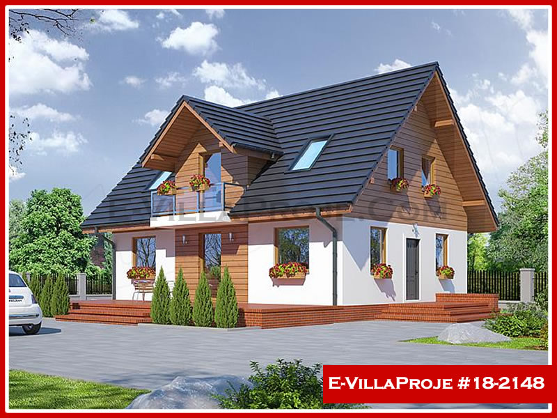 KCE-18678 175 m² hafif çelik ev mimari görselleştirmesi