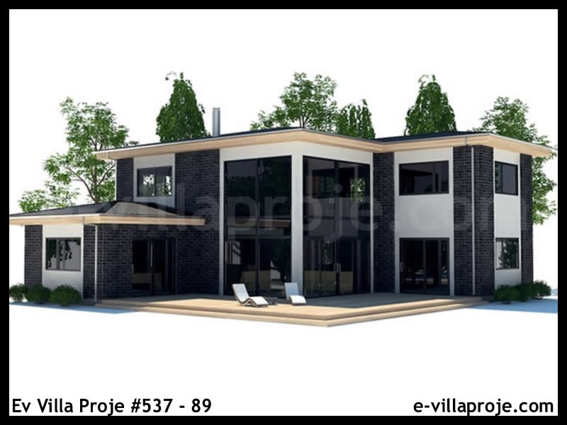 KCE-4548 177 m² hafif çelik ev mimari görselleştirmesi