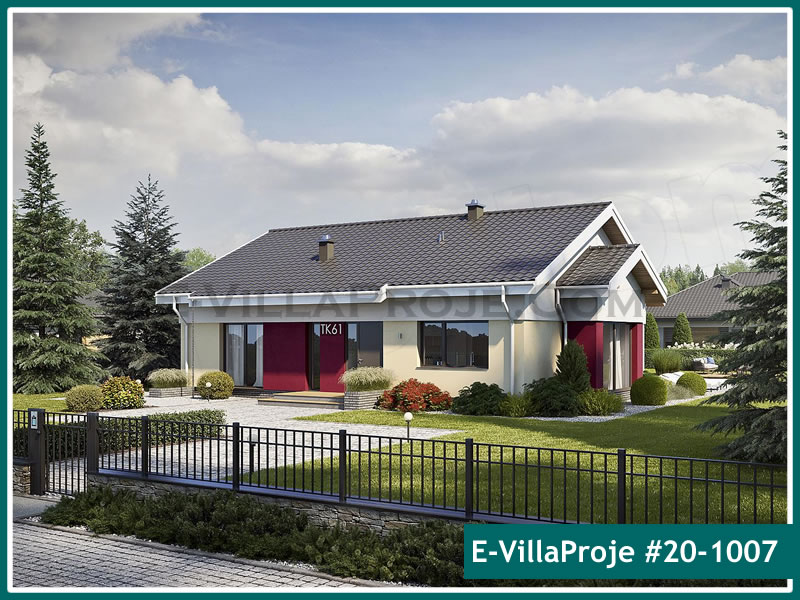 KCE-20.1007 177 m² hafif çelik ev mimari görselleştirmesi