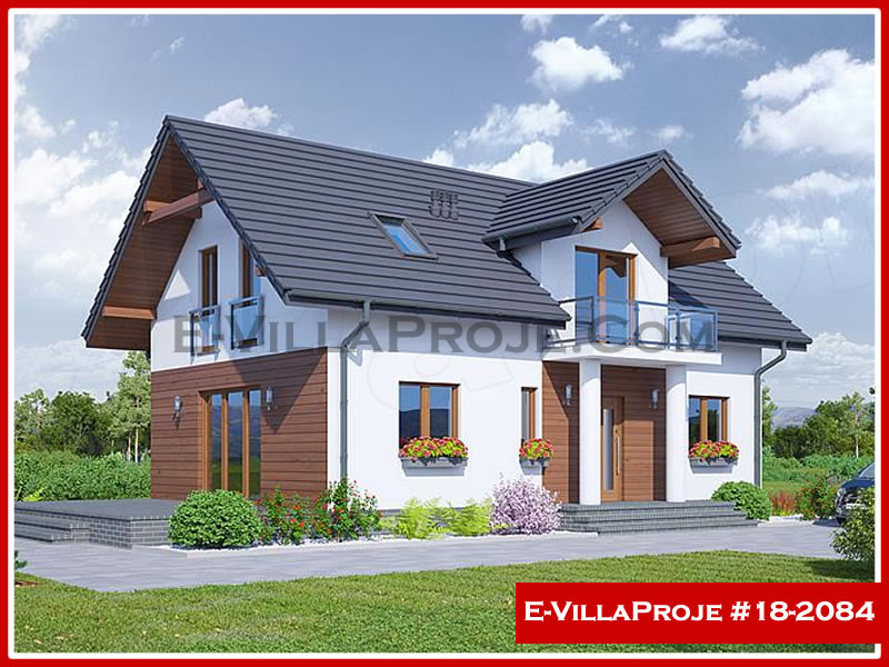 KCE-18.2084 178 m² hafif çelik ev mimari görselleştirmesi