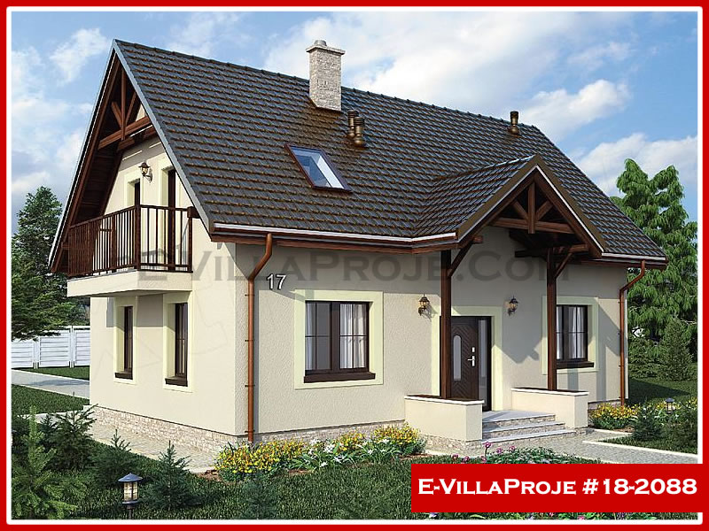 KCE-17304 178 m² hafif çelik ev mimari görselleştirmesi