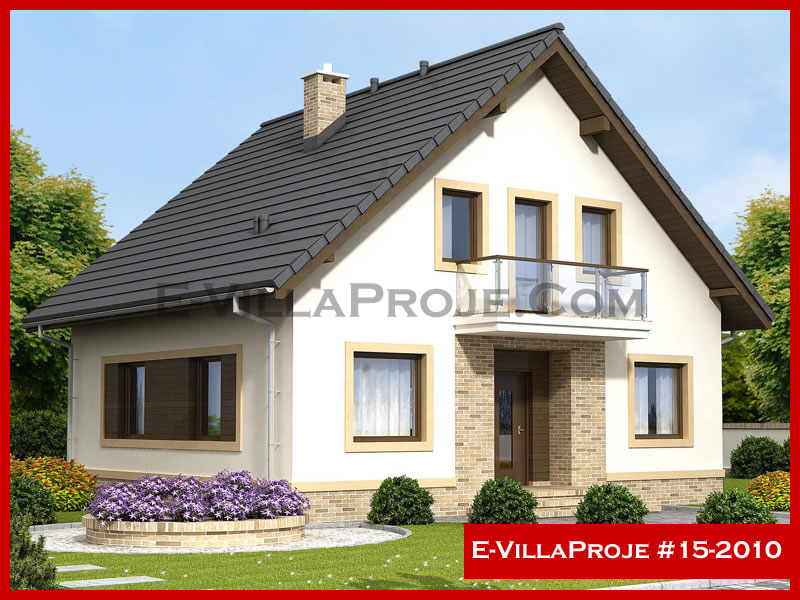 KCE-15.2010 180 m² hafif çelik ev mimari görselleştirmesi