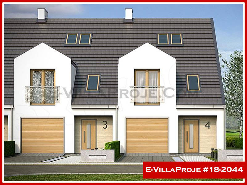 KCE-18.2044 180 m² Kıbrıs hafif çelik ev mimari görselleştirmesi