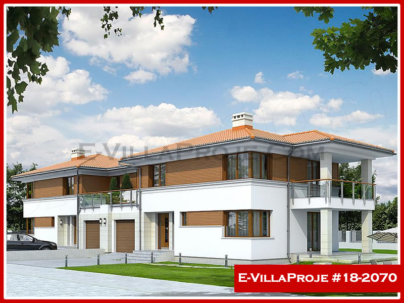 KCE-18.2070 181 m² hafif çelik ev mimari görselleştirmesi