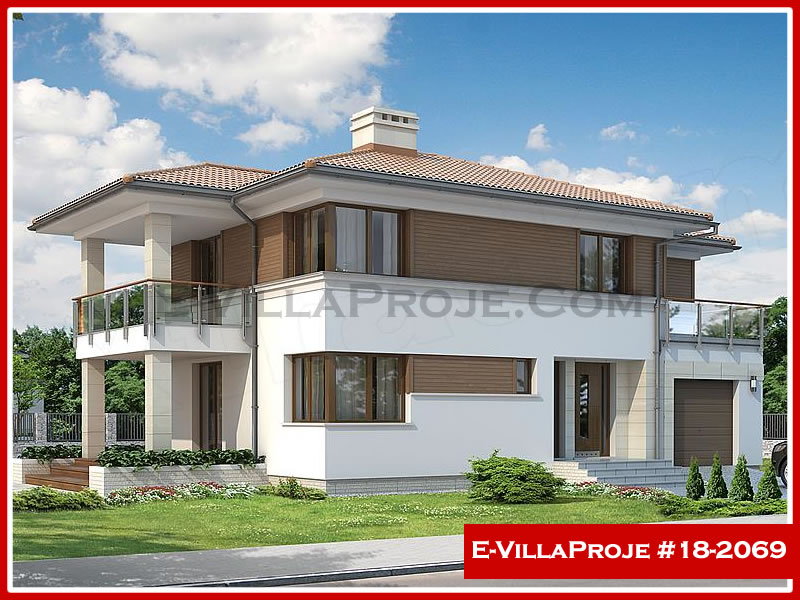 KCE-18.2069 181 m² hafif çelik ev mimari görselleştirmesi
