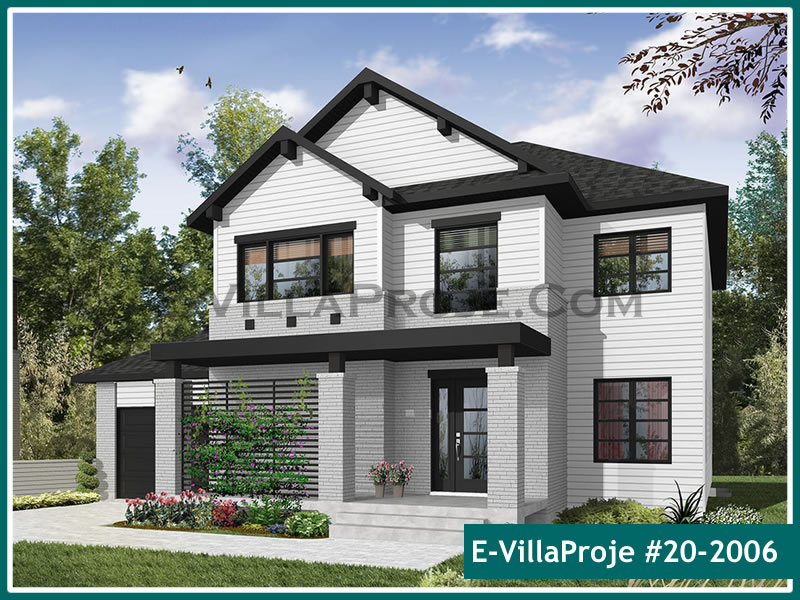 KCE-20.2006 184 m² hafif çelik ev mimari görselleştirmesi