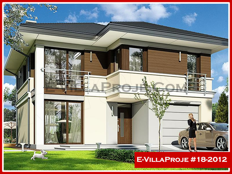 KCE-18.2012 184 m² hafif çelik ev mimari görselleştirmesi