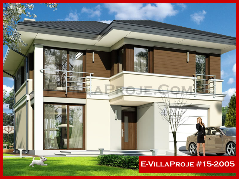 KCE-15.2005 184 m² hafif çelik ev mimari görselleştirmesi