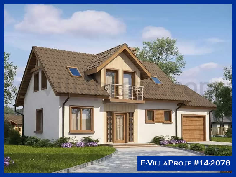 KCE-14.2078 184 m² hafif çelik ev mimari görselleştirmesi
