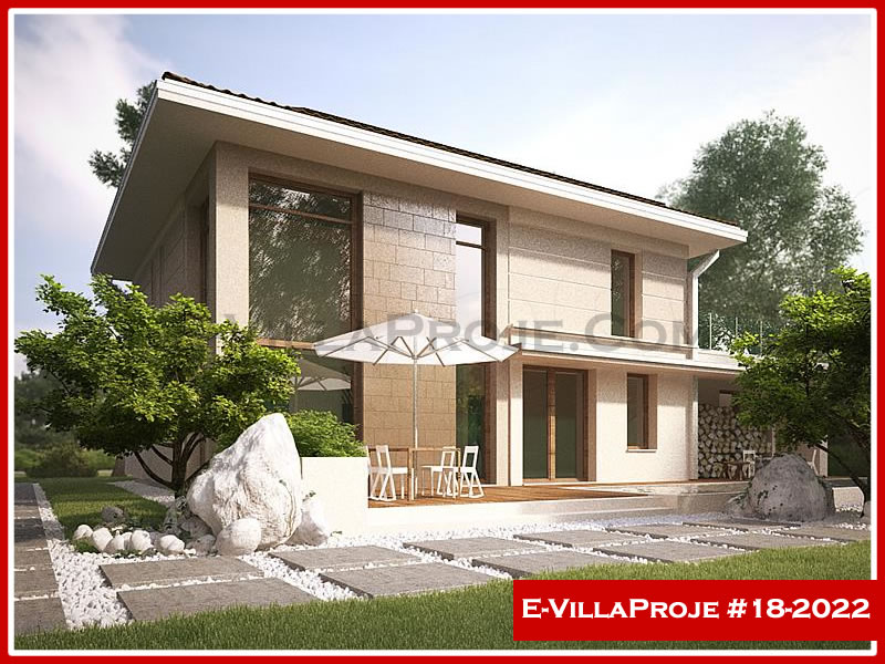 KCE-18.2022 185 m² hafif çelik ev mimari görselleştirmesi