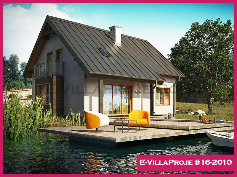 KCE-16.2010 185 m² hafif çelik ev mimari görselleştirmesi