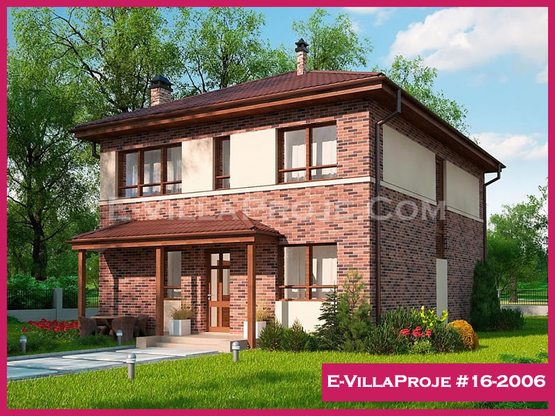 KCE-16.2006 185 m² hafif çelik ev mimari görselleştirmesi